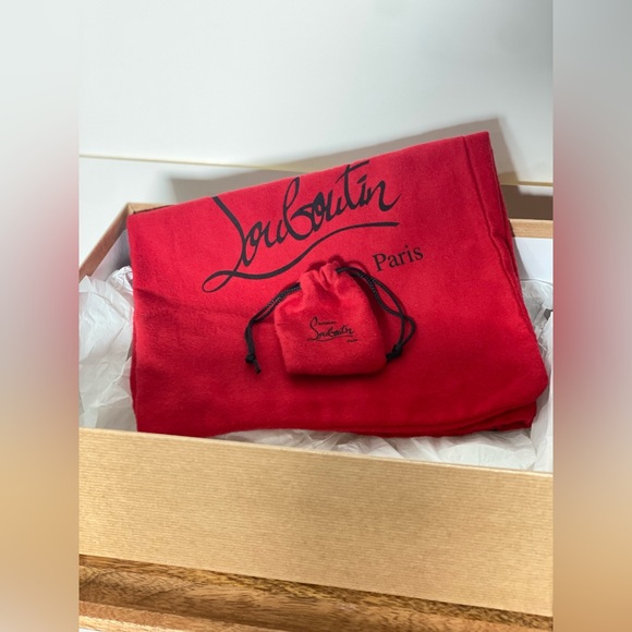 Christian Louboutin New Very Prive Patent 100 Nude Heels - Picture 10 of 16